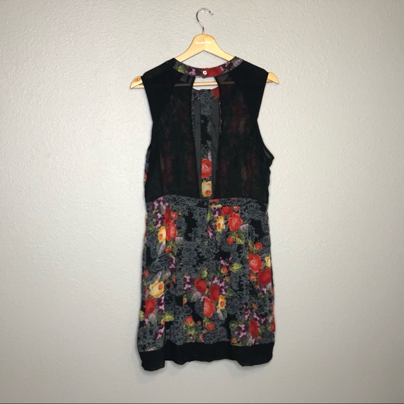 ASTR Sheer Floral Dress - Picture 3 of 7